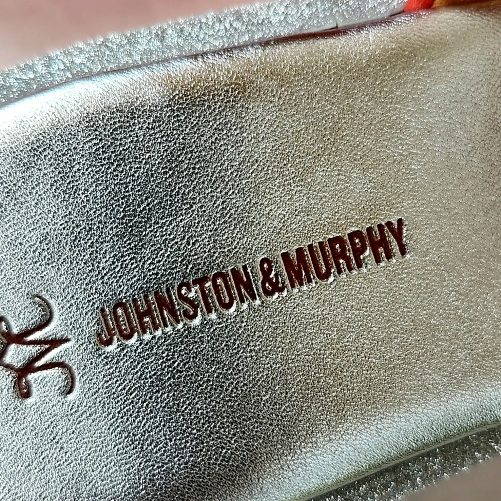 NWOT JOHNSTON & MURPHY GRACE SUEDE PLATFORM SLIDE SANDALS - Picture 5 of 10